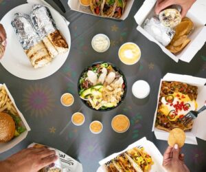 Foto mesa servida texmex